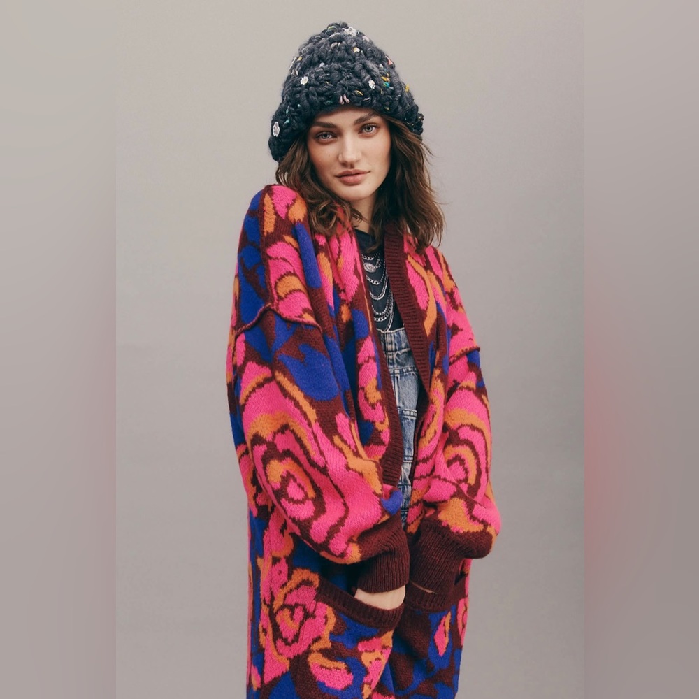 NWT Free People Bloom Cardigan Sweater